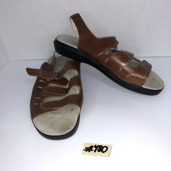 PROPET 'Breeze Walker' Brown Slingback Comfort Sandals Women's Size 11 - Picture 6 of 6
